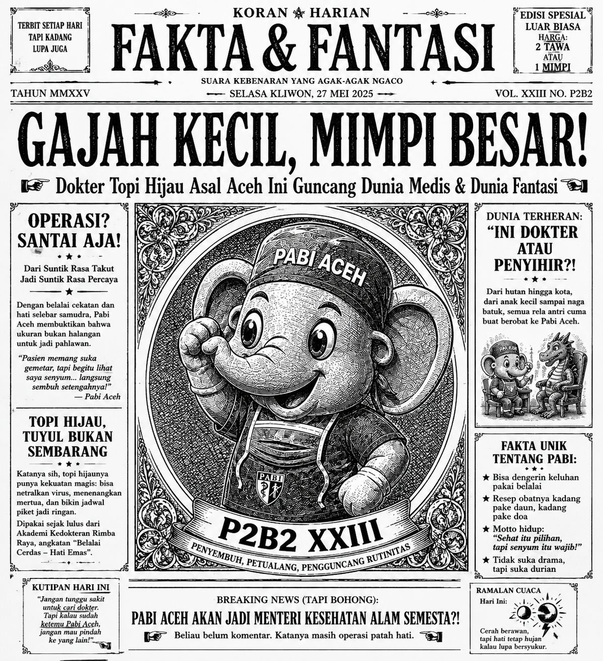Gajah Kecil Mimpi Besar
